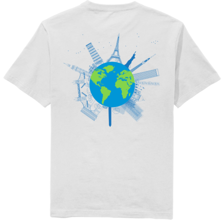 Hello World Round Neck T-Shirt